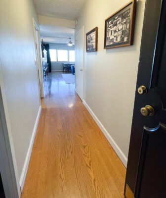 The entry way into the unit